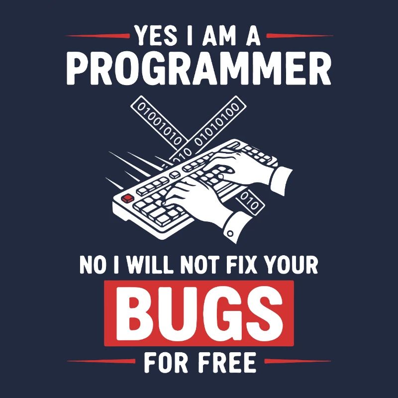 Humor hat den Programmierer behoben, keine Fehler