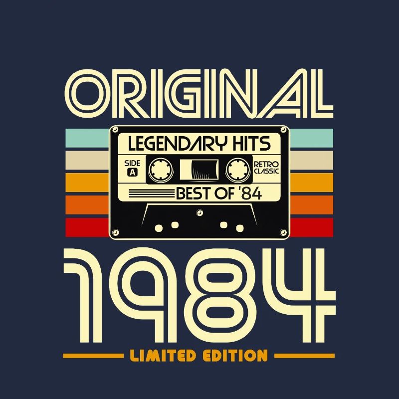 Original 1984 Retro Cassette