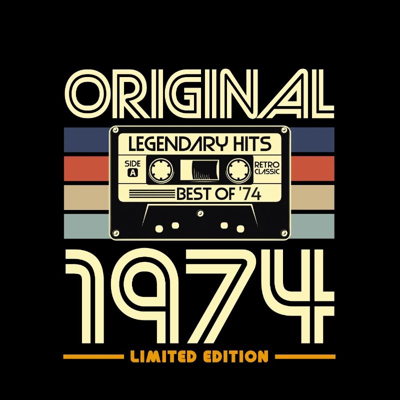 Originale Retro-Kassette von 1974