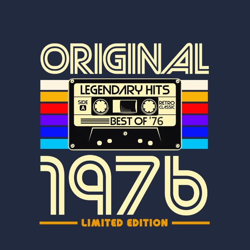 Original 1976 Cassette Retro Édition