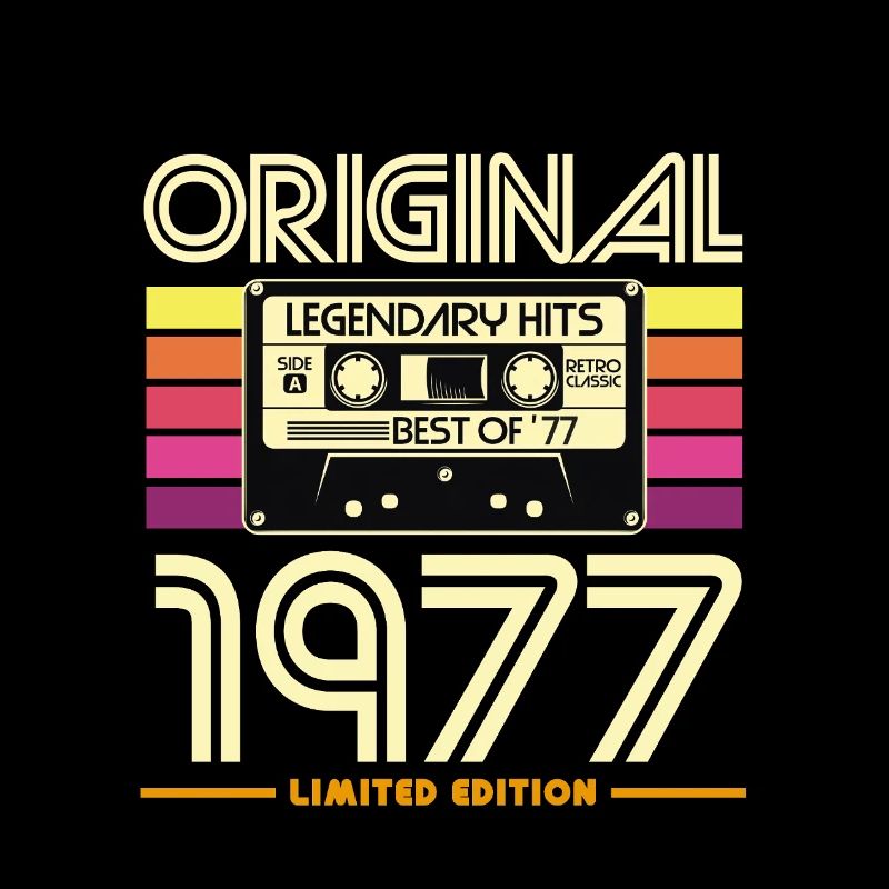 Original 1977 Retro Cassette