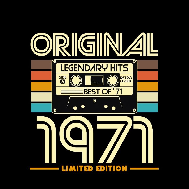 Originale limitierte Retro-Kassette von 1971
