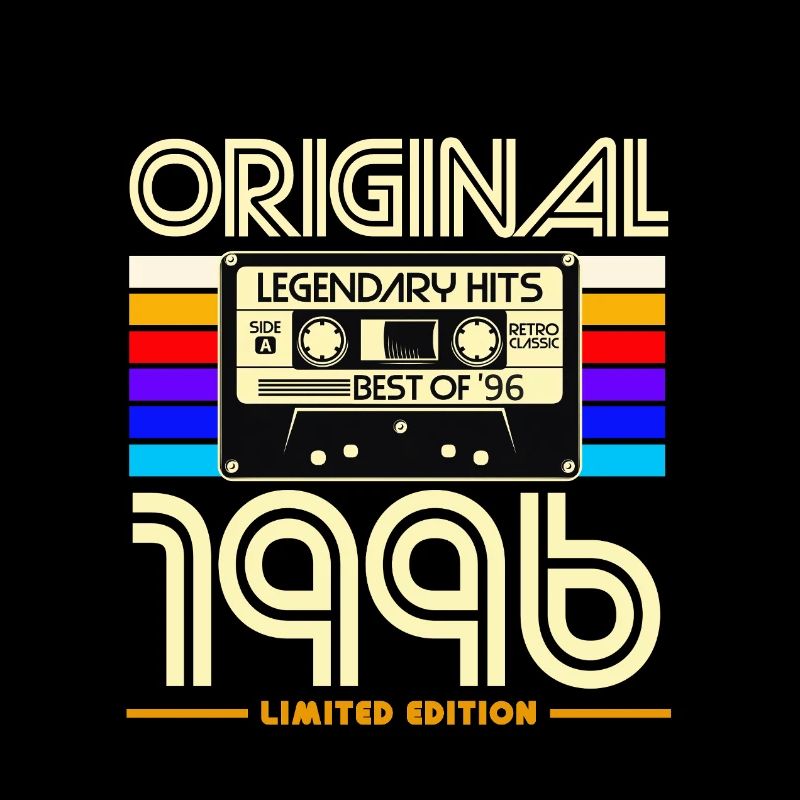 Original 1996 Cassette Retro