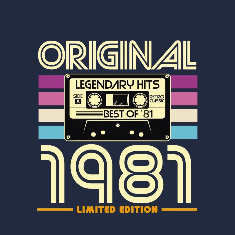 Original 1981 Rétro Édition Limité