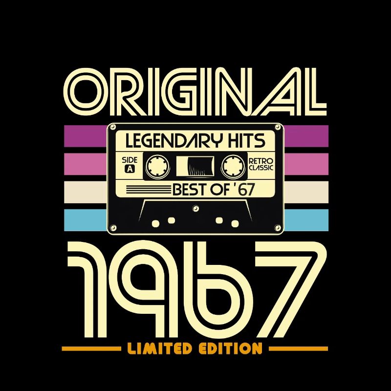 Original 1967 Hits Cassette Retro