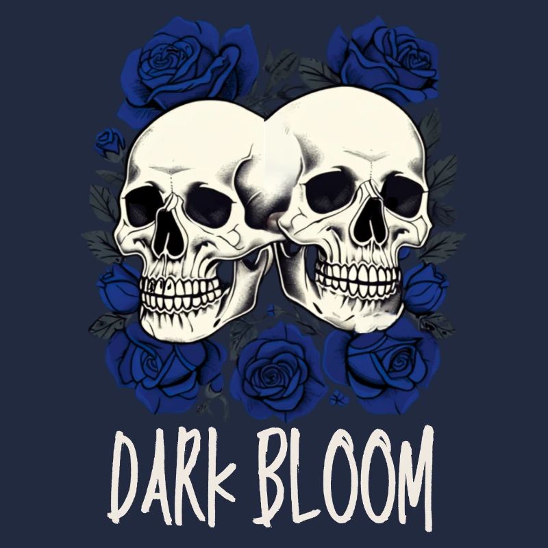 Dark Bloom – Gothic Skulls and Roses