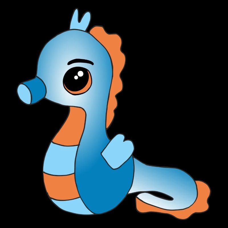 Knuffiges Seepferdchen