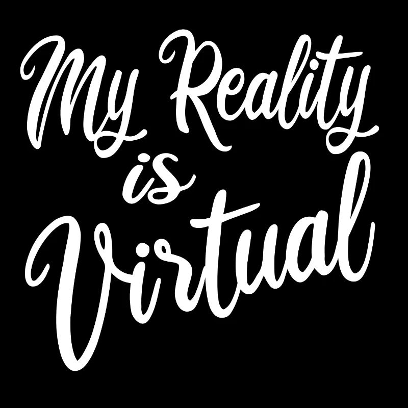 VR Gamer Réalité Virtuelle Vintage