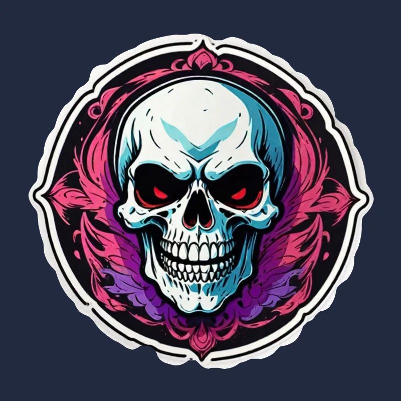 Skull - Skeleton - Skull - Motorcycle Helmet