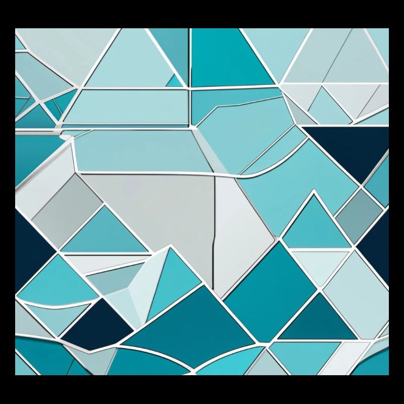 Geometrische Eiskristalle