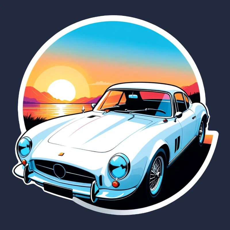 Oldtimer Sonnenuntergang