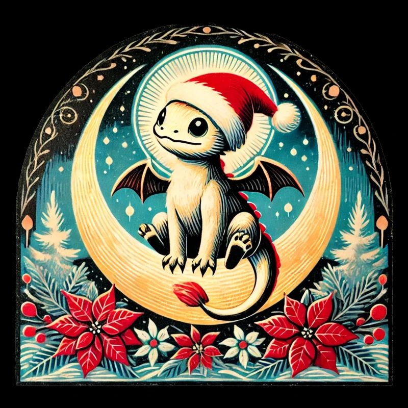 Noël du bébé dragon