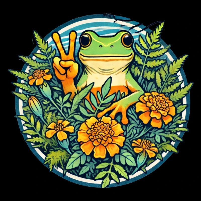 Grenouille de la paix
