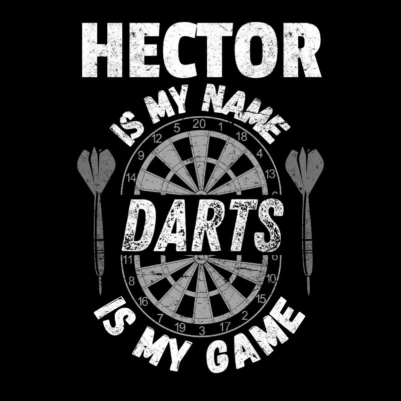 Darts, Darts fan Hector personalised darts player