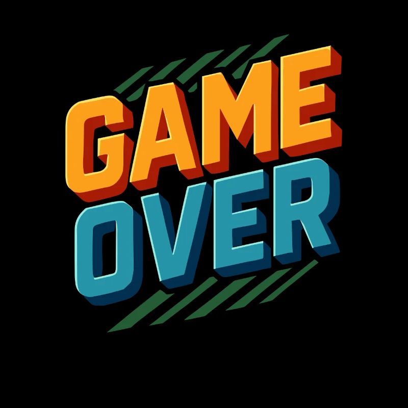 Game Over – Retro Gamer Design