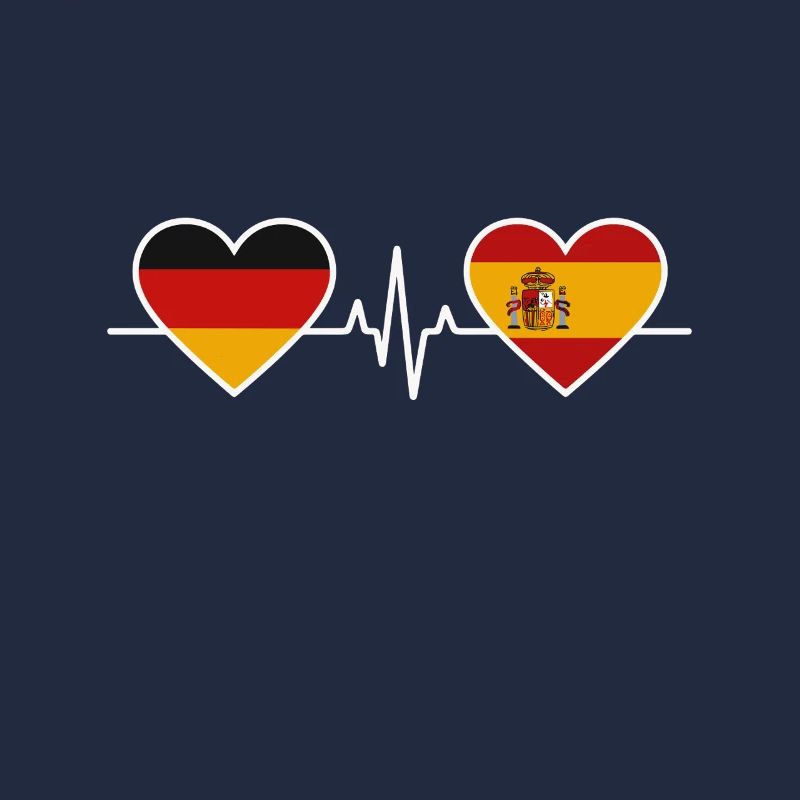 Germany Spain Heartbeat