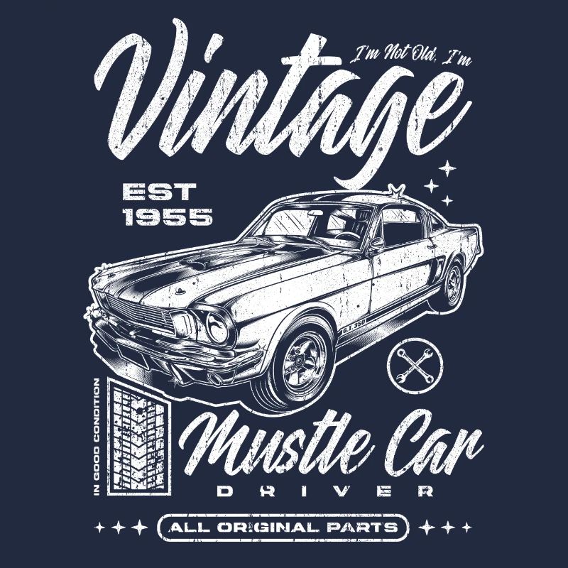 Ich bin nicht alt, ich bin ein Oldtimer, Oldtimer, Jahrgang 1955
