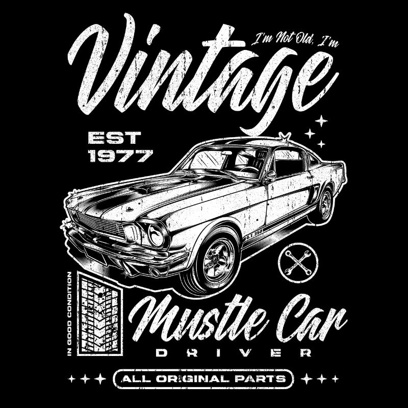 Ich bin nicht alt, ich bin Oldtimer Oldtimer Jahrgang 1977