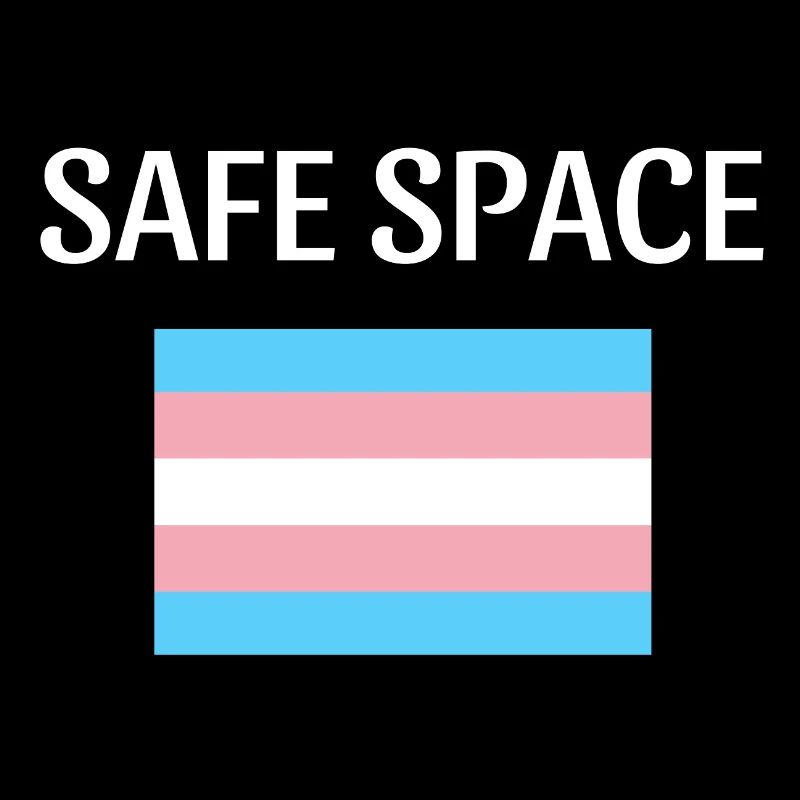 TRANS safe space - transgender pride