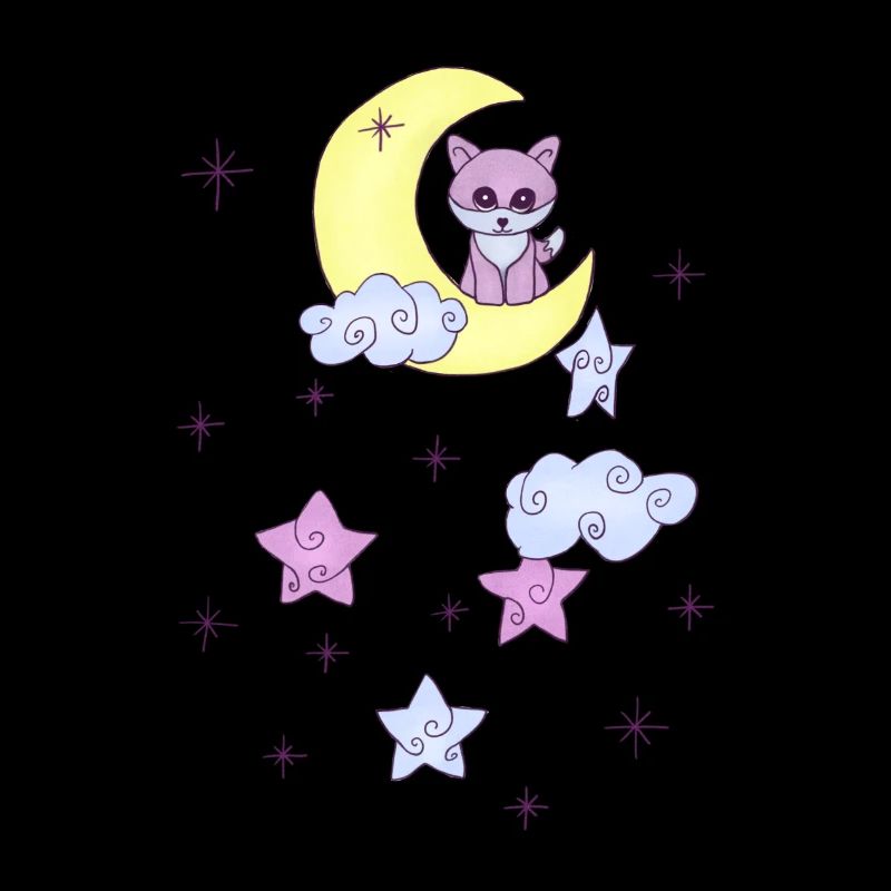 Fuchs im Mond