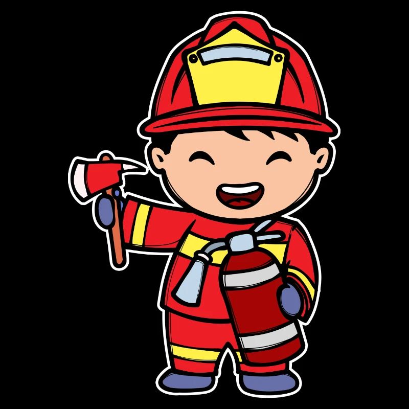 Casque d’extincteur volontaire des pompiers