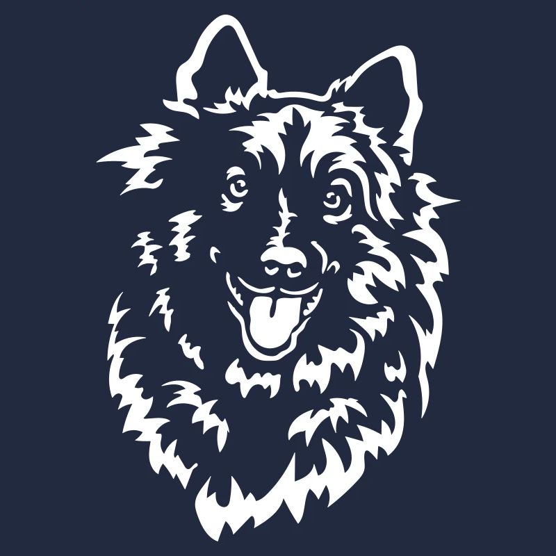 Wolfsspitz Head « Black Edition »