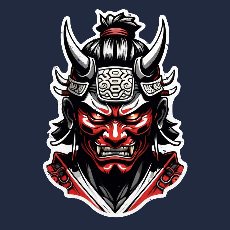 Samurai-Krieger - Japan - Dämon