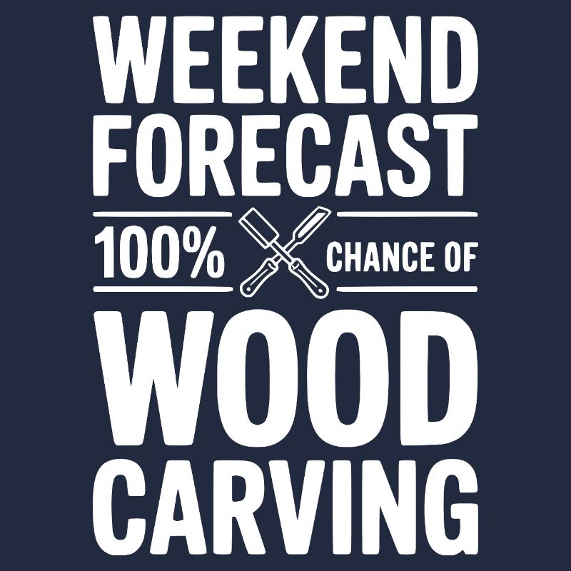 Prévisions du week-end : 100 % de chances de sculpture sur bois
