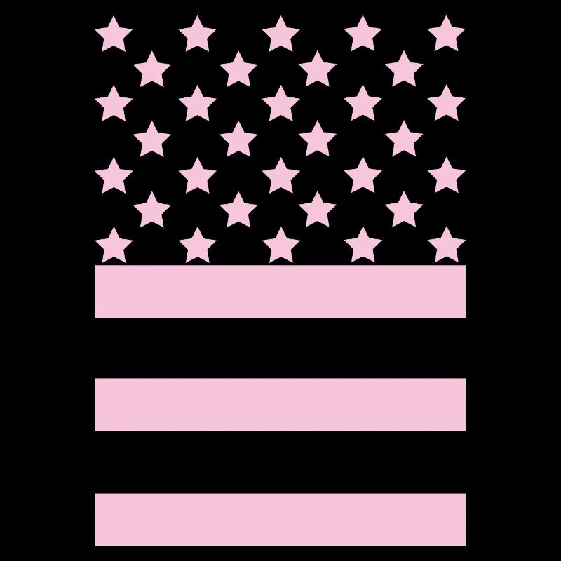 Pink Flag – Stars & Stripes Design