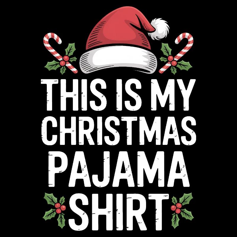 Das ist mein Weihnachts-Pyjamashirt