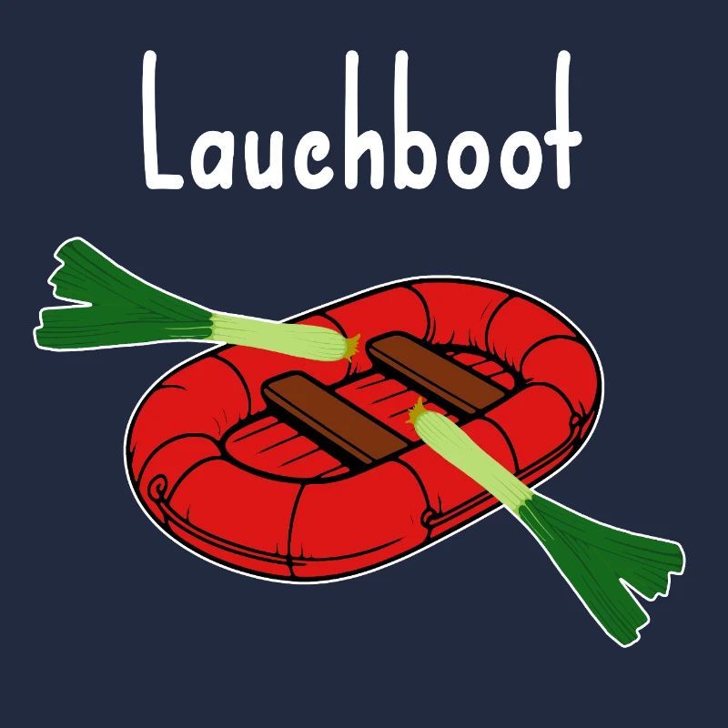 Lauchboot Lustiges Bild Witz dünn