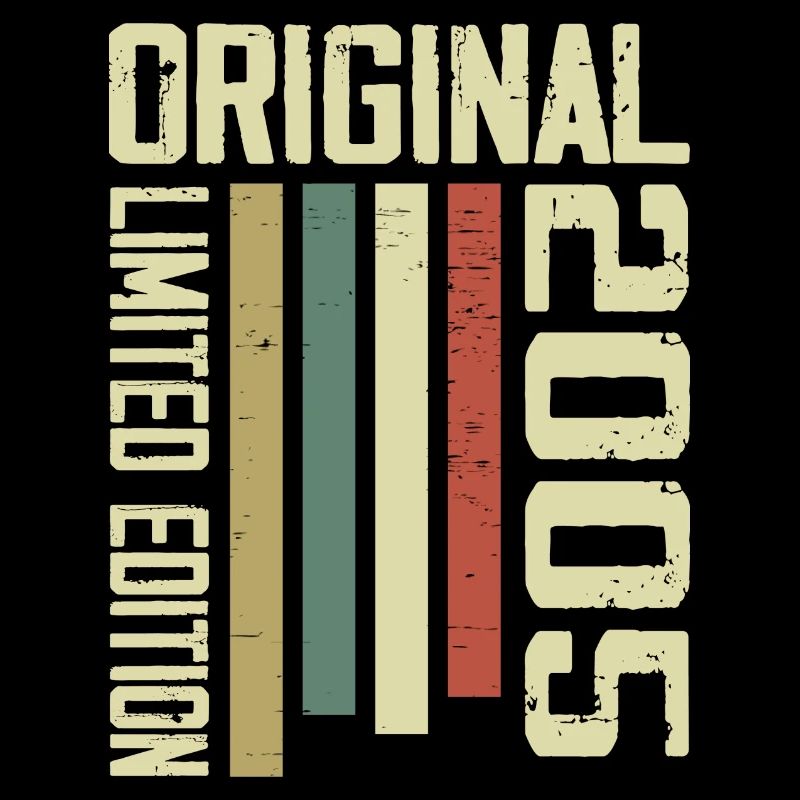 Retro 2005 19th Anniversary Gift Vintage 1995