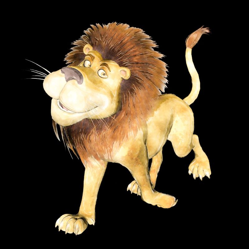 Lion Sami by Sabina Elisabeth Design