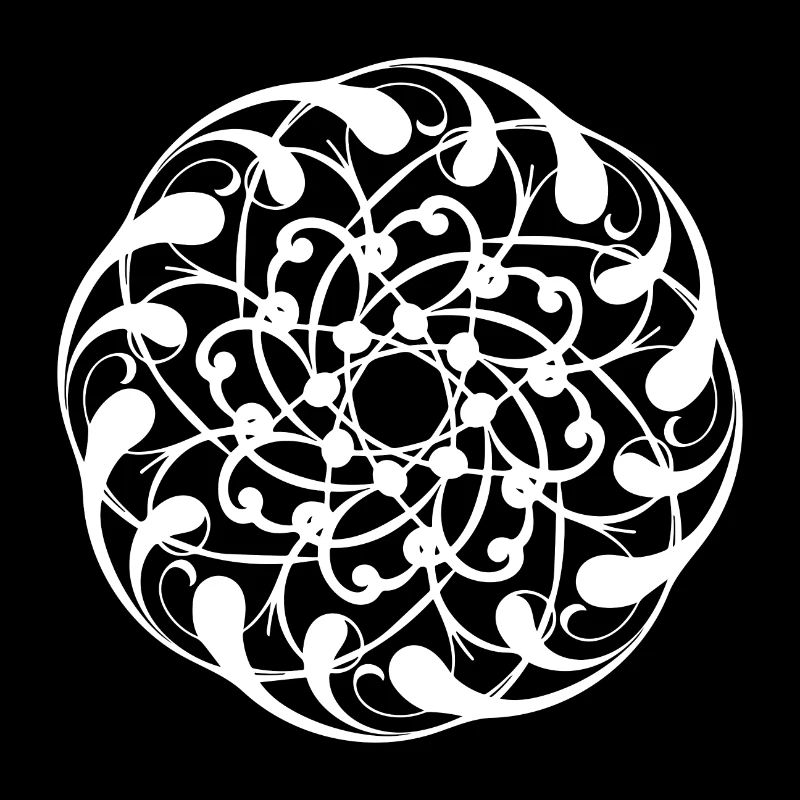 Flowers Mandala Geometric