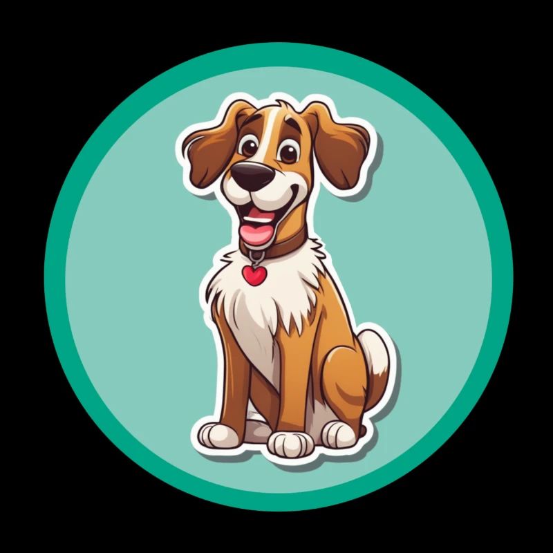 Dessin animé de chien 1