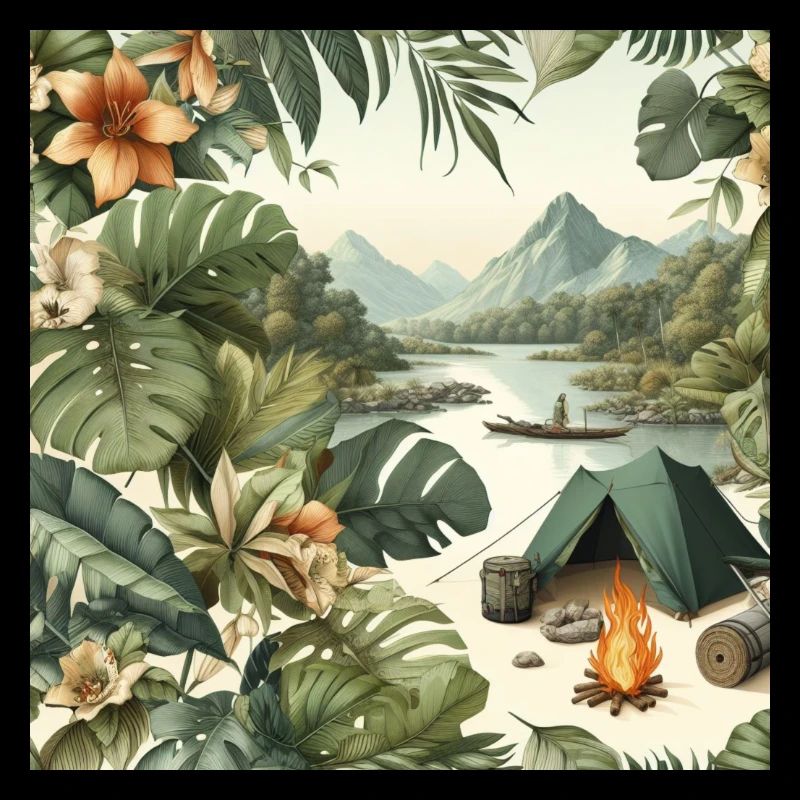 Camper dans la nature