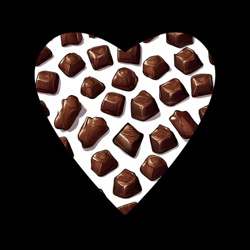 Douce Séduction Coeur en Chocolat