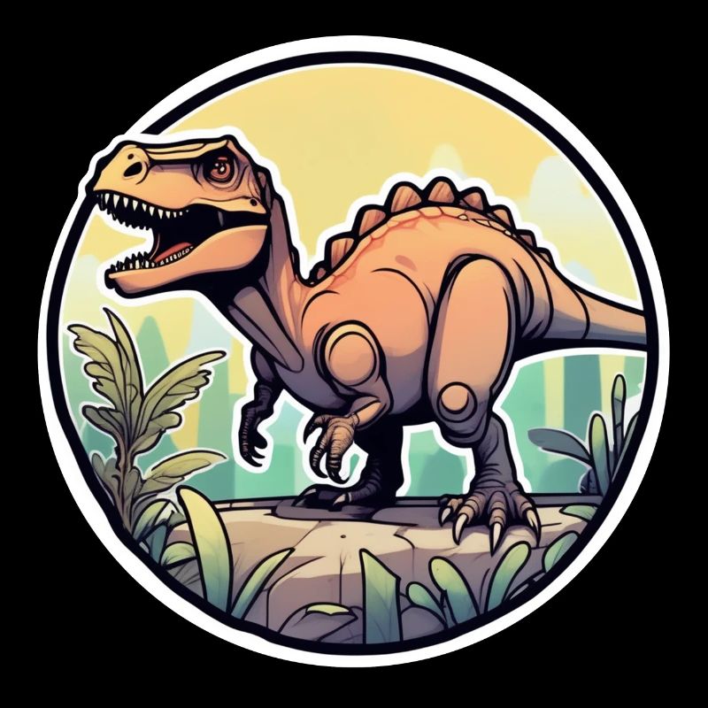 dinosaure dessin animé
