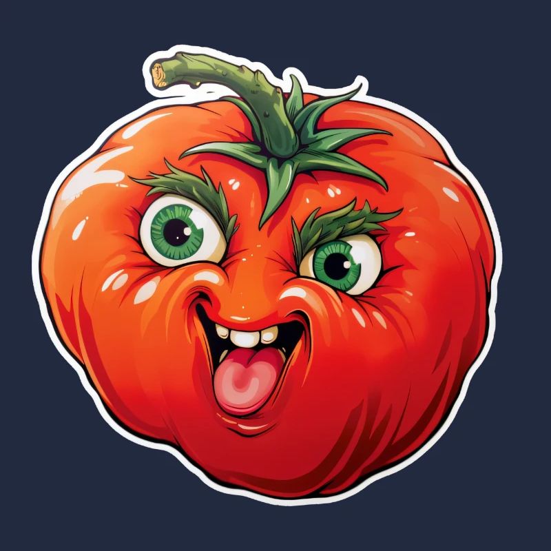 Tomate heureuse