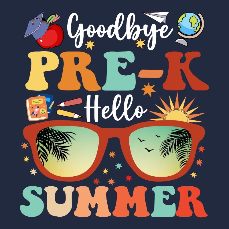 Student Teacher Goodbye Pre-K Hello Summer