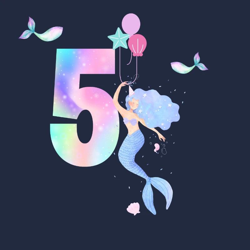 5th Anniversary Mermaid