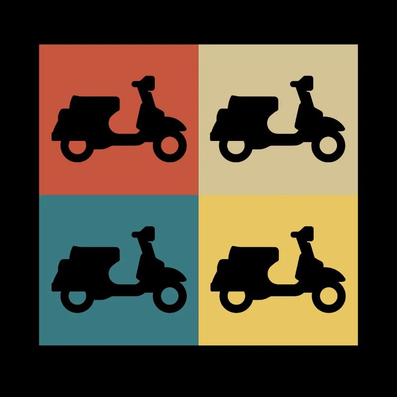 Retro Vintage Scooter