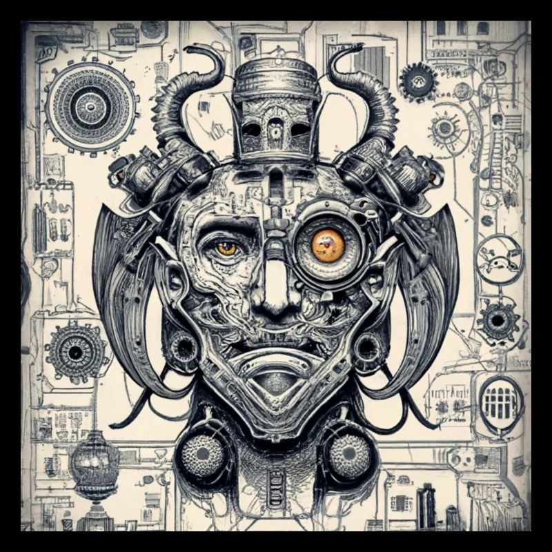 demon Style cyborg steampunk cyberpunk