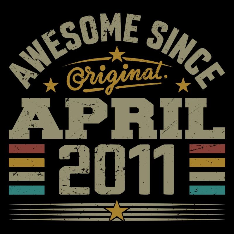 April 2011 Geburtstag Vintage Geschenkidee 2011