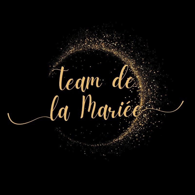 Team de La mariée golden-idée cadeau Evjf
