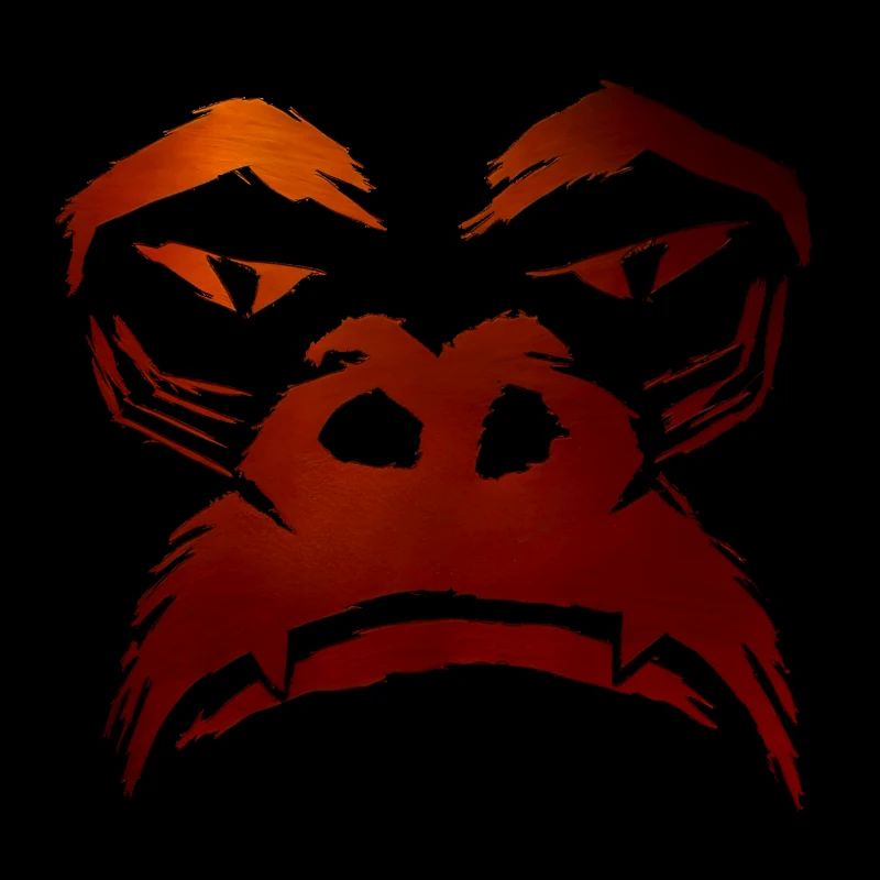 Gorilla Fratze