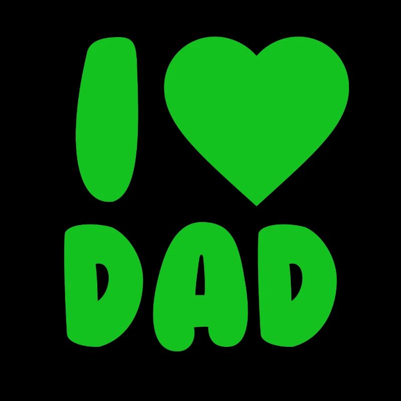 J’AIME PAPA Vert