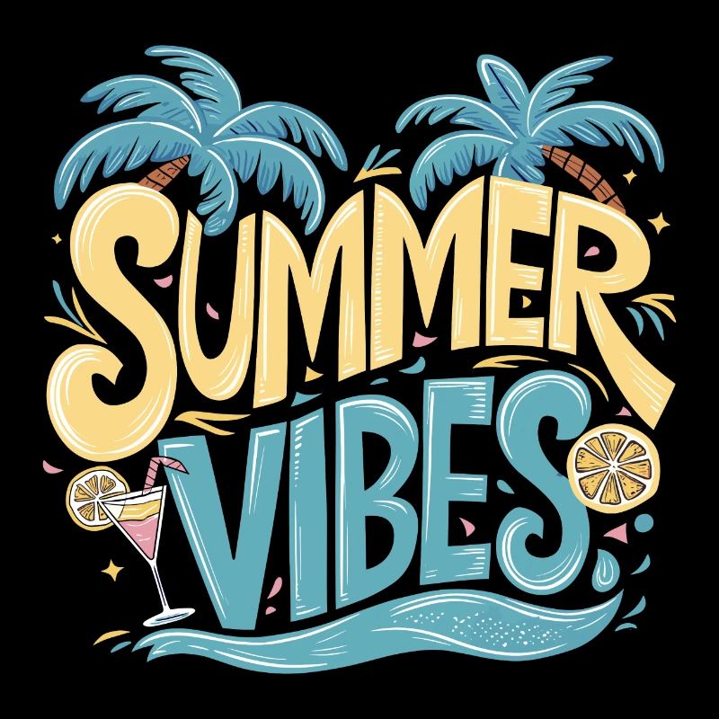 Summer Vibes Beach Vacation
