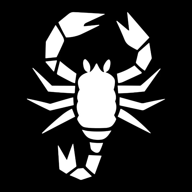 Abstract Scorpio Zodiac Animal Art