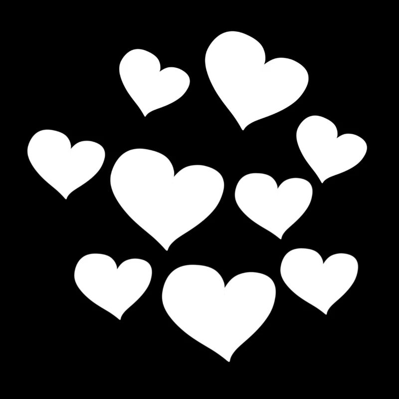 heart pattern hearts symbol love